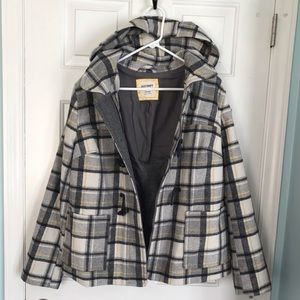 Old Navy Hooded Pea Coat - size large